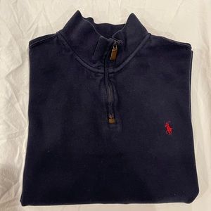 Navy Polo Ralph Lauren 1/4 Zip